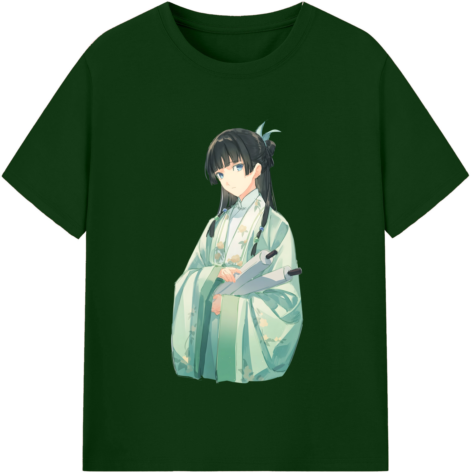 （画像用） 薬屋のひとりごと The Apothecary Diaries 綿100％半袖Tシャツ（フロントプリント）